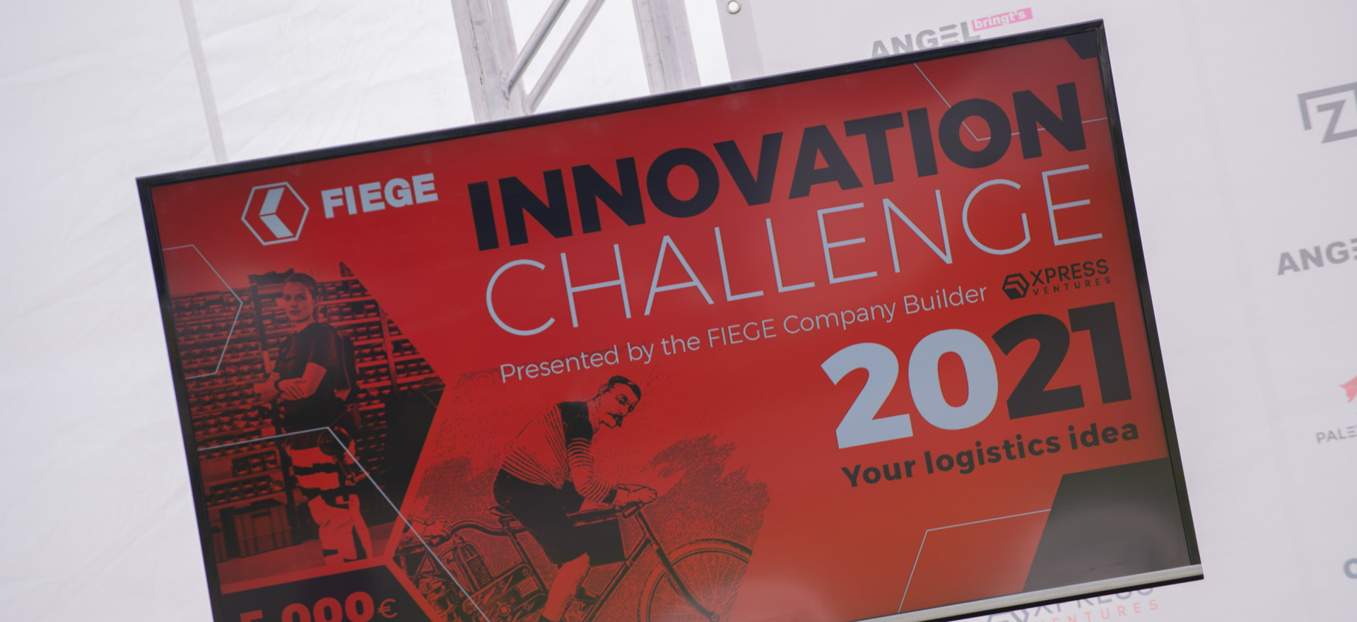 Plakat Innovation challenge Fiege