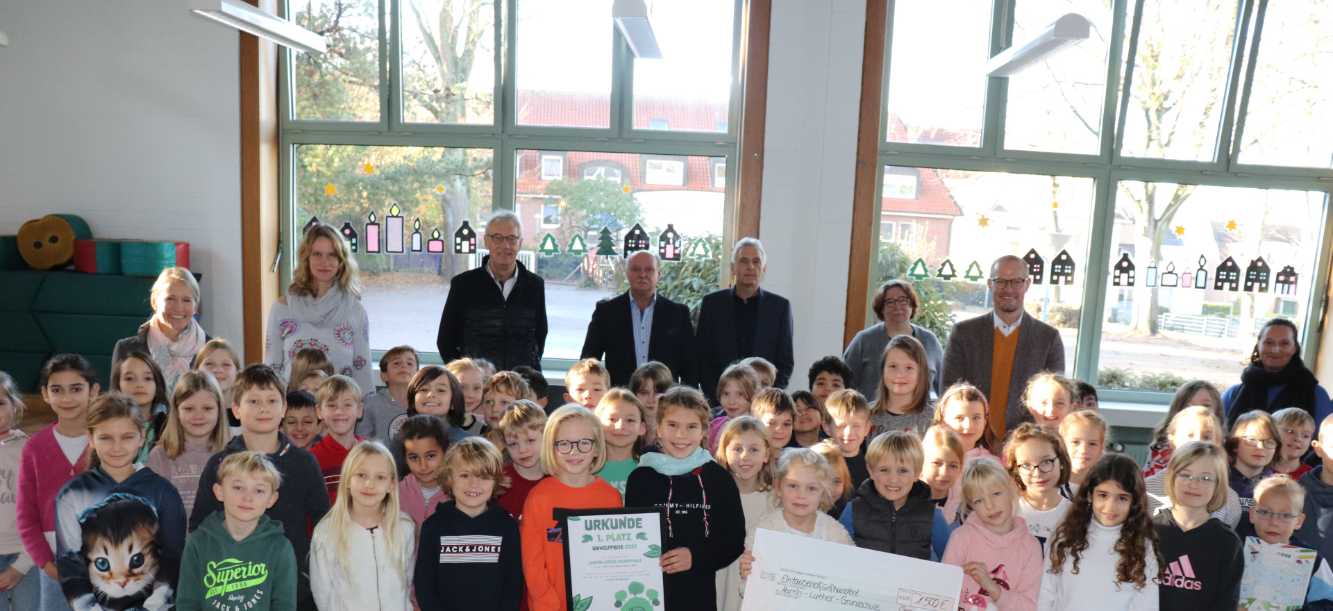 1. Platz: Martin-Luther-Schule in Greven