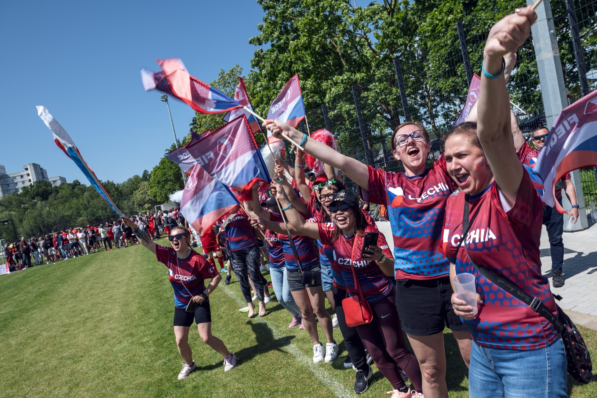 Fans beim FIEGE Soccer Cup